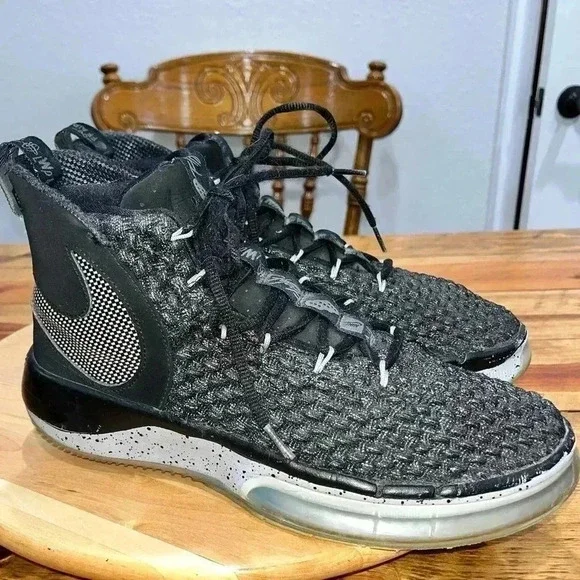 Nike Alpha Dunk Weave Oreo BQ5401-001 Mens 9.5 Super nice - Picture 3 of 13